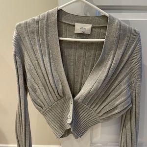 Aritzia plunge front cardigan